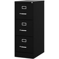 3 Drawer Black Metal Filing Cabinet A531488