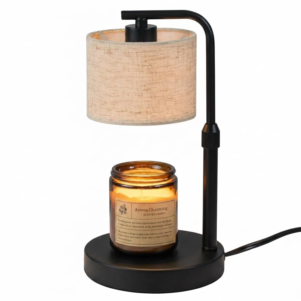 Beige Dimmable Candle Warmer Lamp K538017