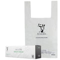 X-Large Corn Starch Leak Resistant Cat Litter Waste Bags with Easy-Tie Handles Q731