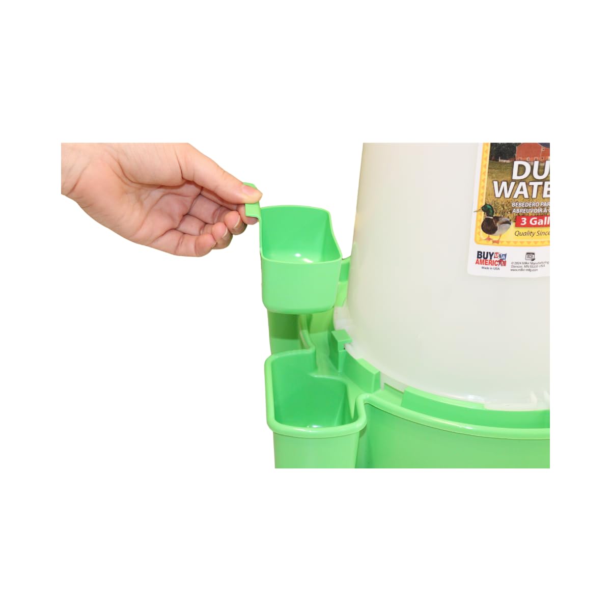 3 Gallon Plastic Poultry Waterer H167