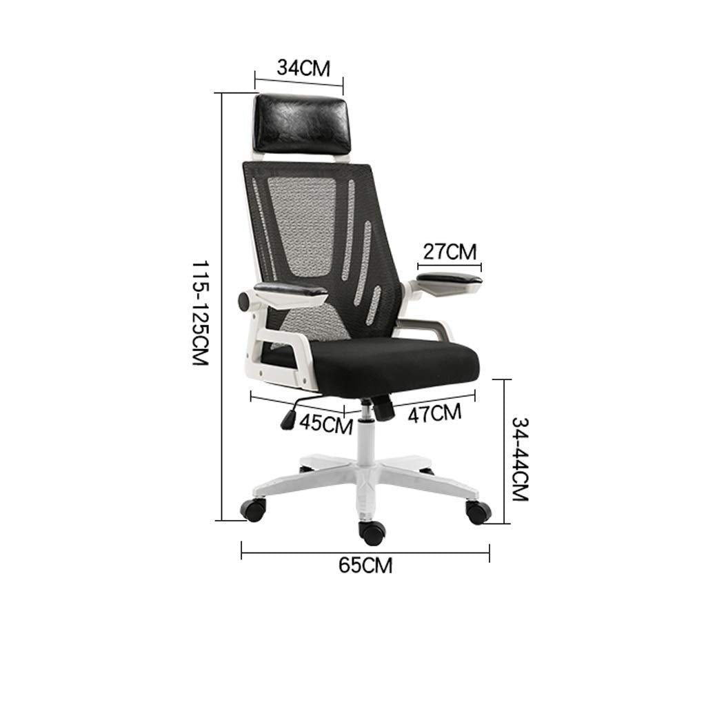 Ergonomic Mesh Office Chair with Tilt Function and Position Lock, Orange O315425