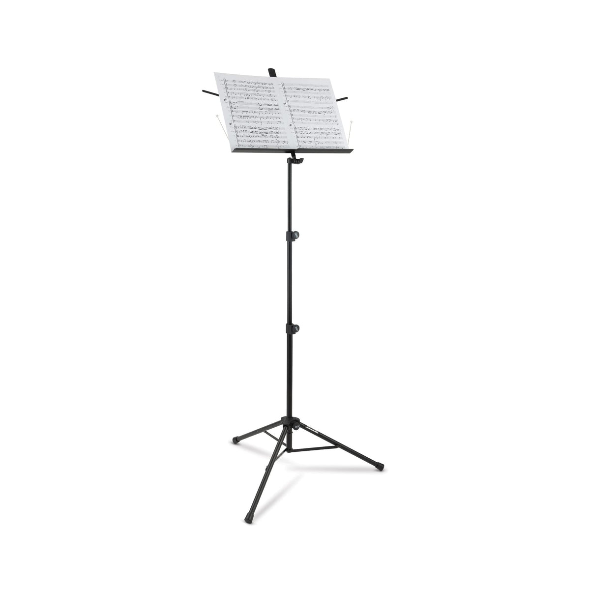 Black Metal Folding Sheet Music Stand with Bag N745