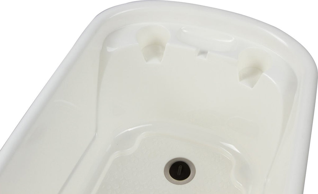 Portable Pet Bath Tub White 37.5"x19.5"x35.5" U70086