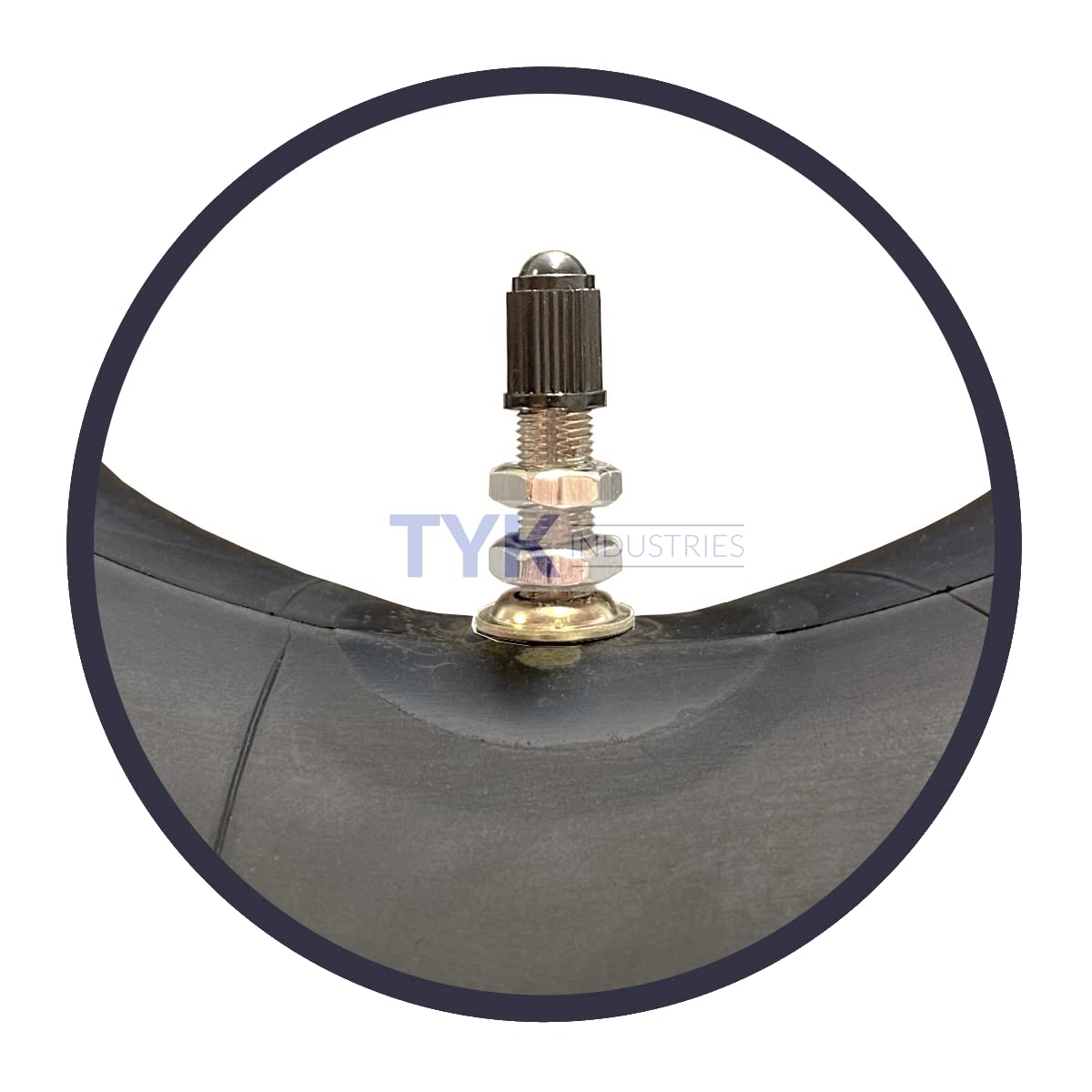 19x7-8, 20x7-8 Inner Tube with Metal TR6 Valve Stem G124