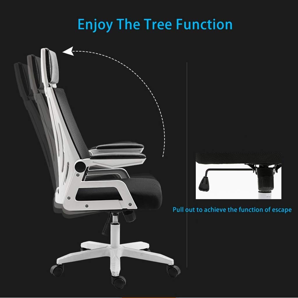Ergonomic Mesh Office Chair with Tilt Function and Position Lock, Orange O315425