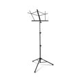 Black Metal Folding Sheet Music Stand with Bag N745