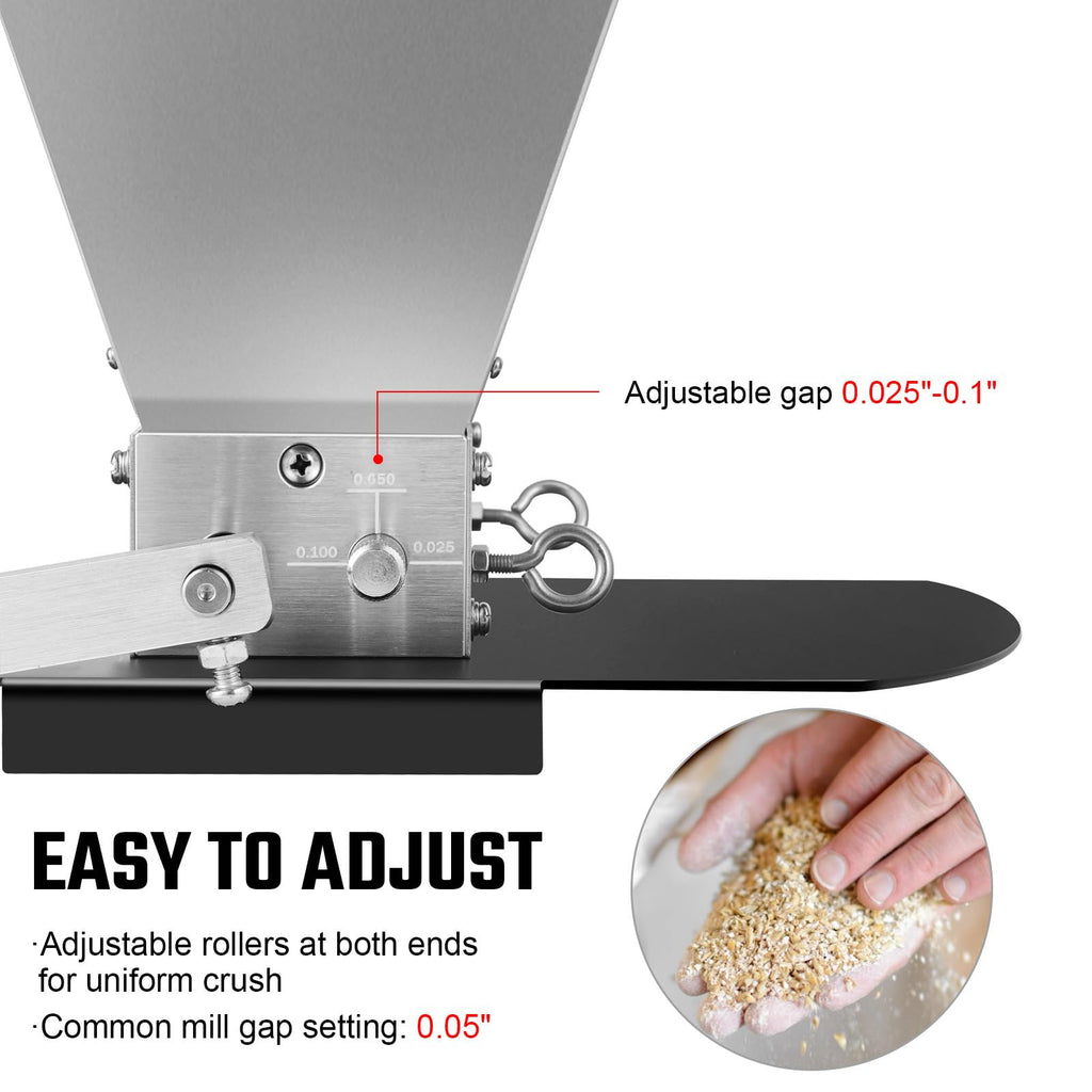 Manual Grain Mill with Stainless Steel Roller F6693