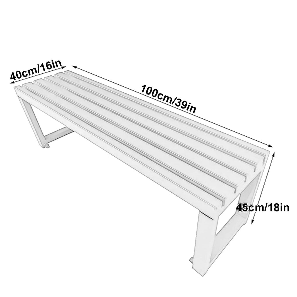 Cast Iron Garden Bench 39in O89982