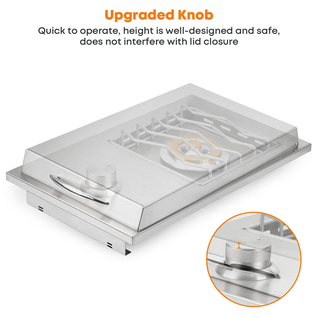 Built-In Propane Gas Side Burner P84425