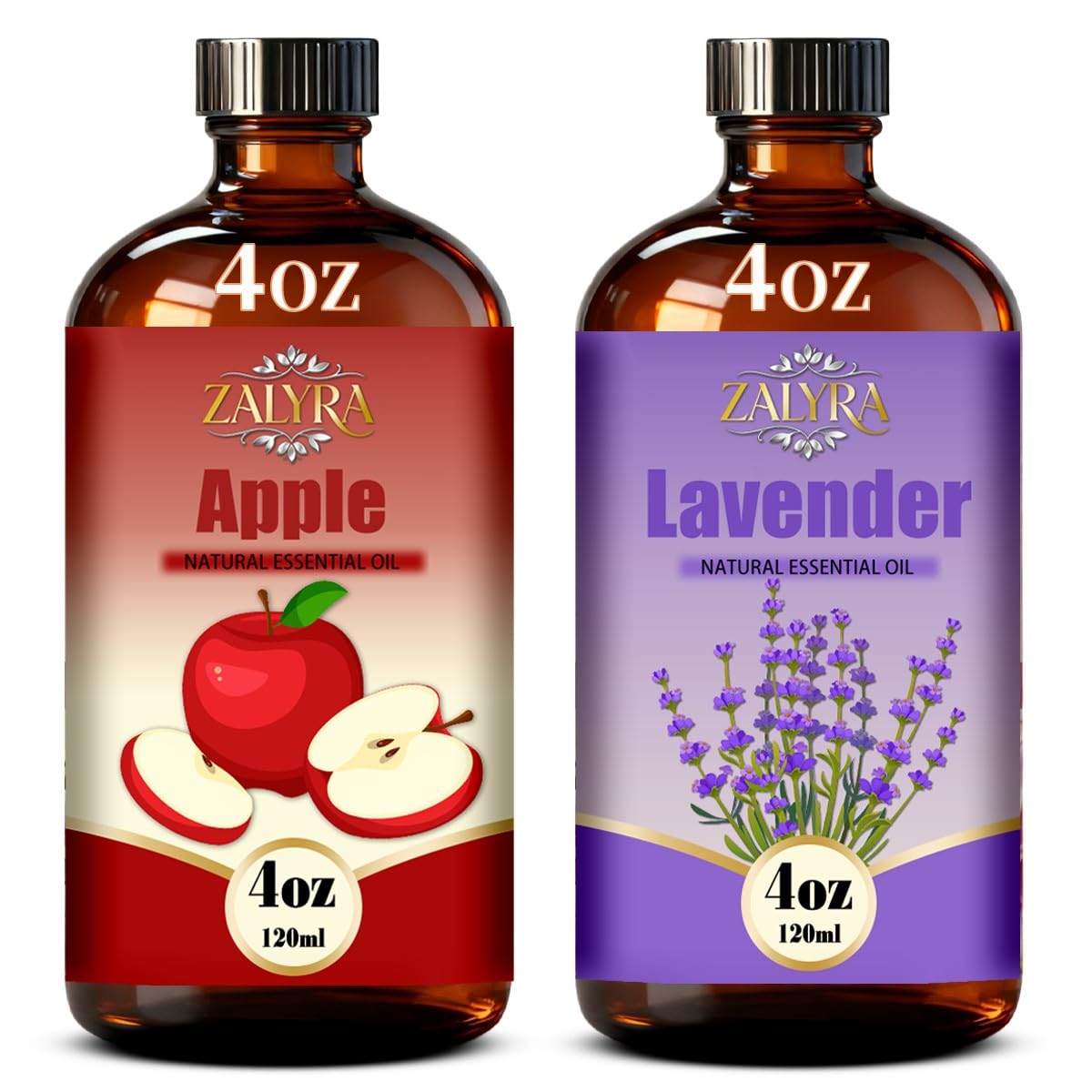 Apple&Lavender Essential Oil 4 Fl Oz+0.33 Fl Oz L5302