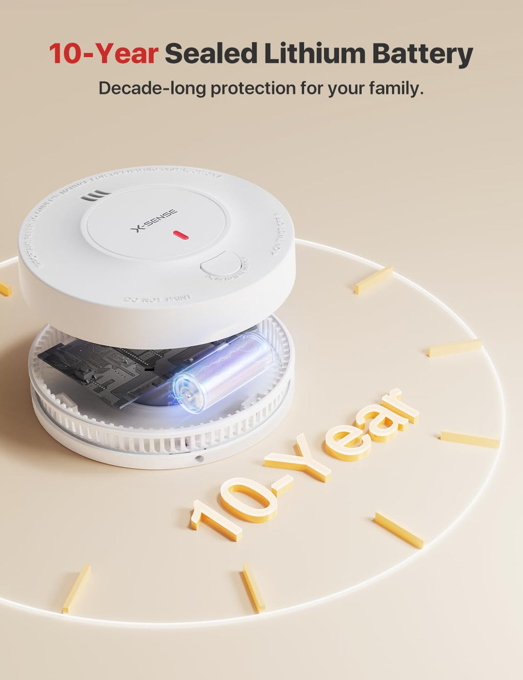 Interconnected Smoke Detector 3-Pack G19229