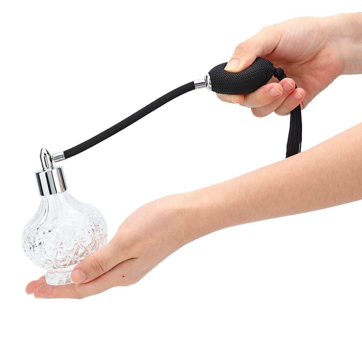 Glass Perfume Bottle Refill Spray Bottle Atomizer 80ml D202226