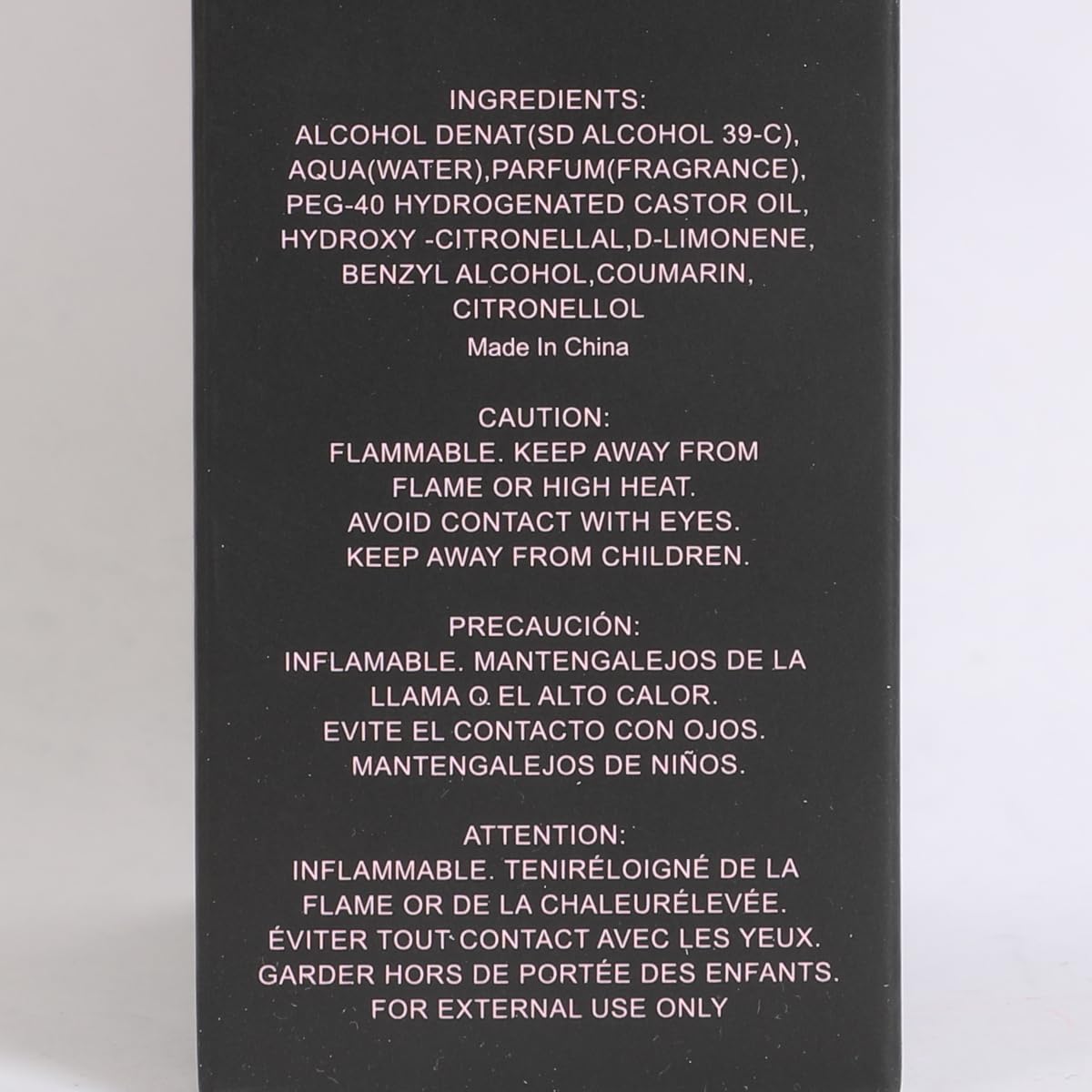 Eau de Toilette for Men with Ginger, Sage & Vetiver 100ml Y1774