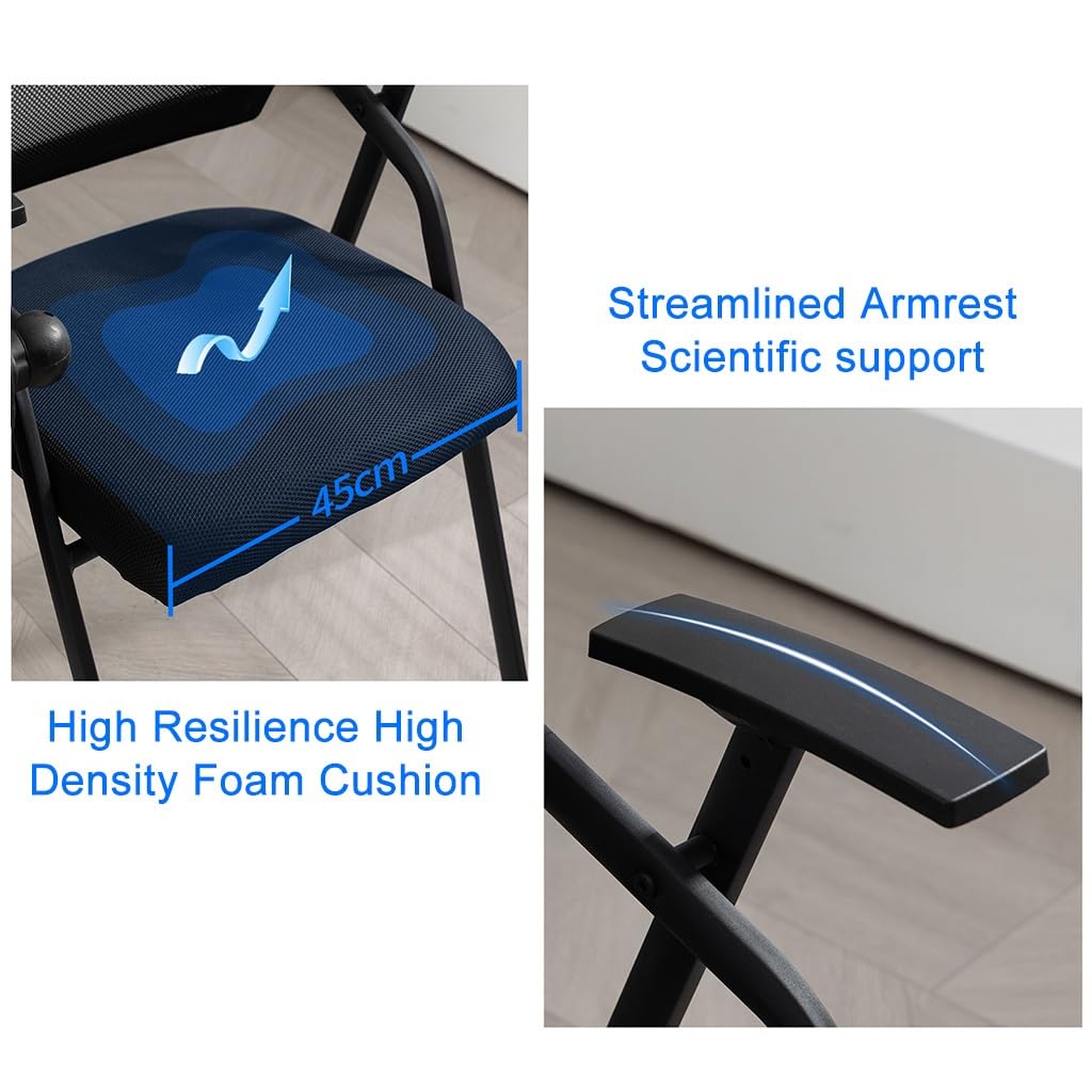 Mesh Office Chair with Lumbar Support and Desk I506576