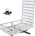 Aluminum Hitch Mount Wheelchair Carrier with 47" Ramp M3985