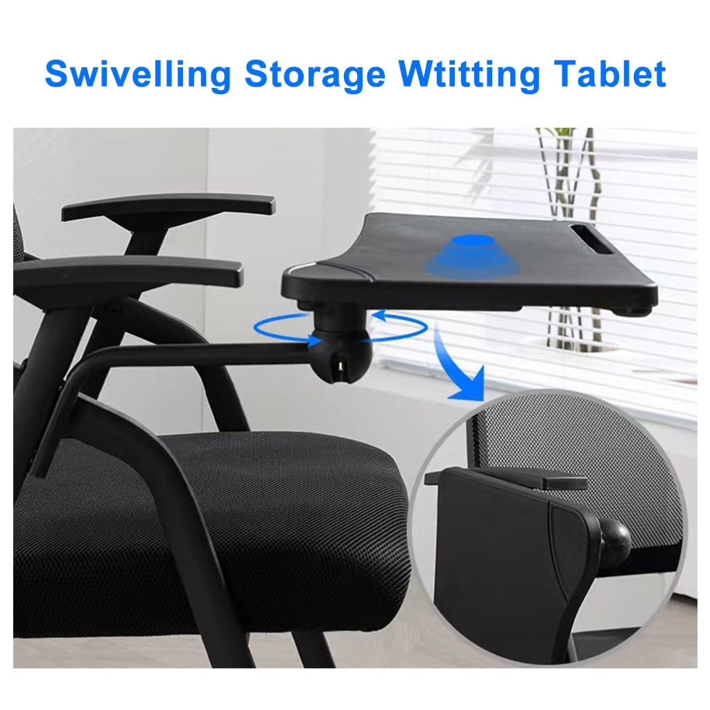 Mesh Office Chair with Lumbar Support and Desk I506576