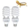 E26 Reptile UVB Light Bulb 26W 2-Pack F533581