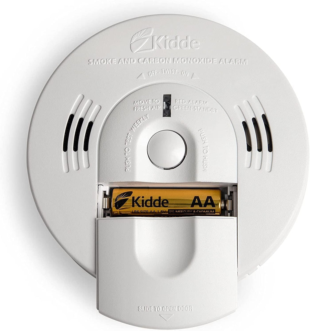 Hardwired Smoke & Carbon Monoxide Detector with Battery Backup, Pack of 2 S1962