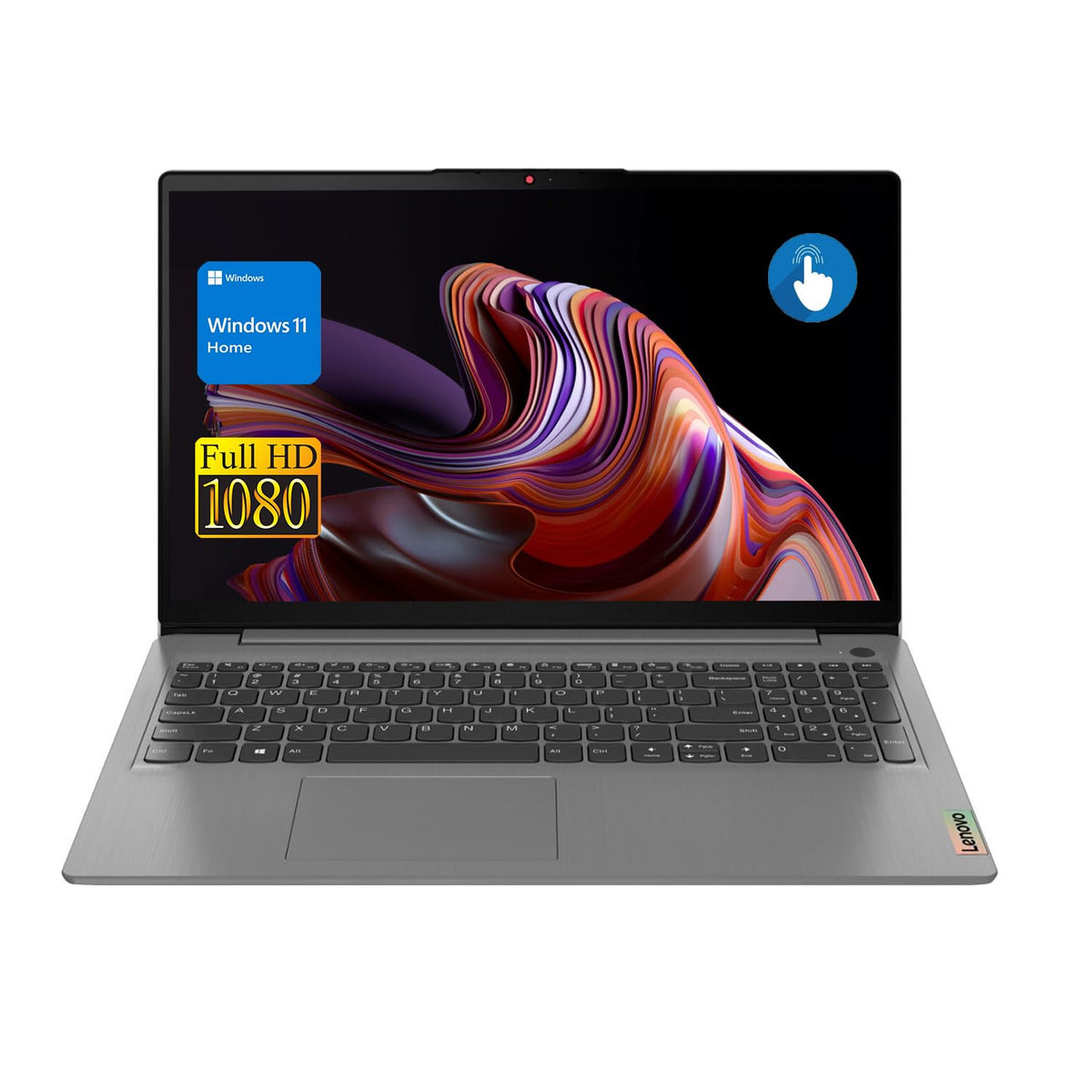 15.6" FHD Touchscreen Laptop, Intel Core i3, 8GB RAM, 256GB SSD, Grey M8035