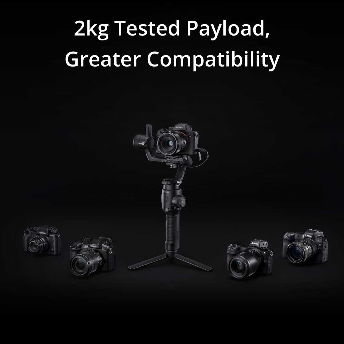 3-Axis Camera Stabilizer up to 2kg (4.4lbs) Payload D46770