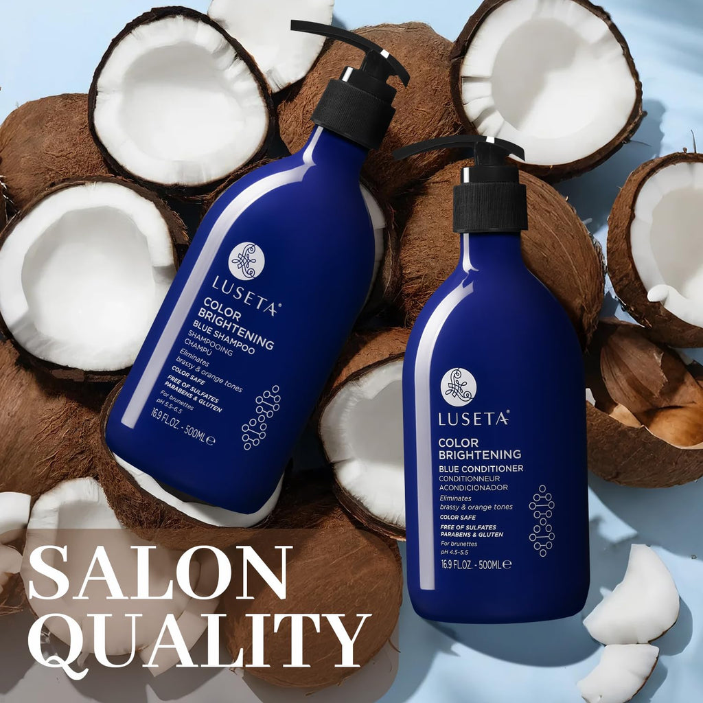Blue Shampoo & Conditioner Set 2x16.9oz P1058