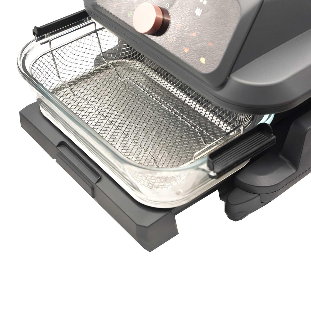 6-Quart Glass Air Fryer with Touch Screen & Drawer U2525