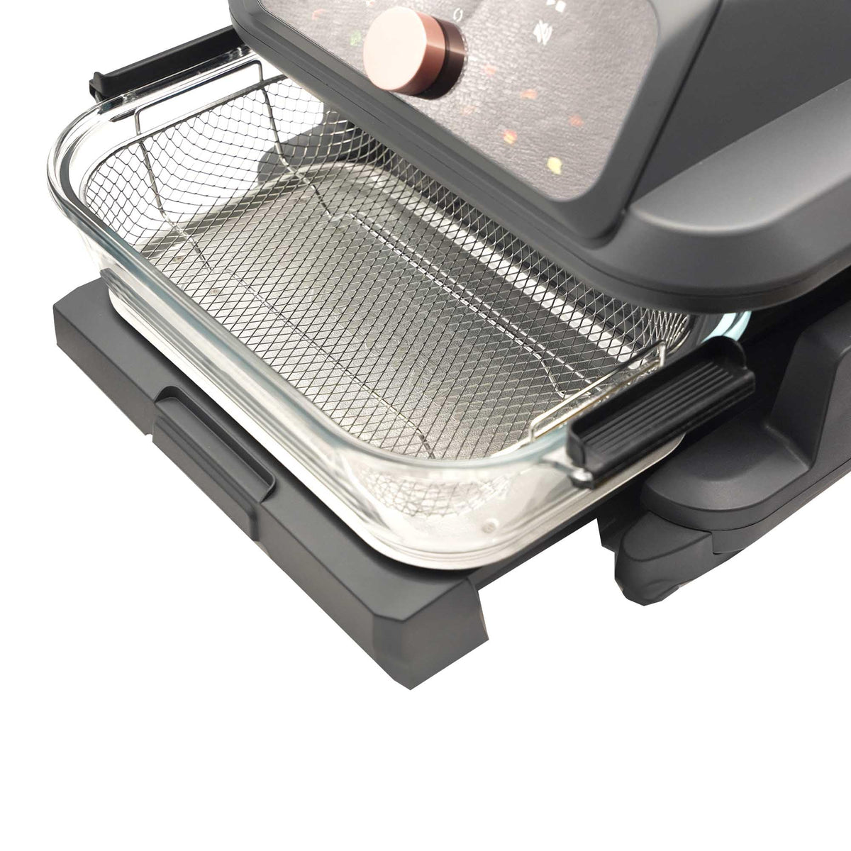6-Quart Glass Air Fryer with Touch Screen & Drawer U2525