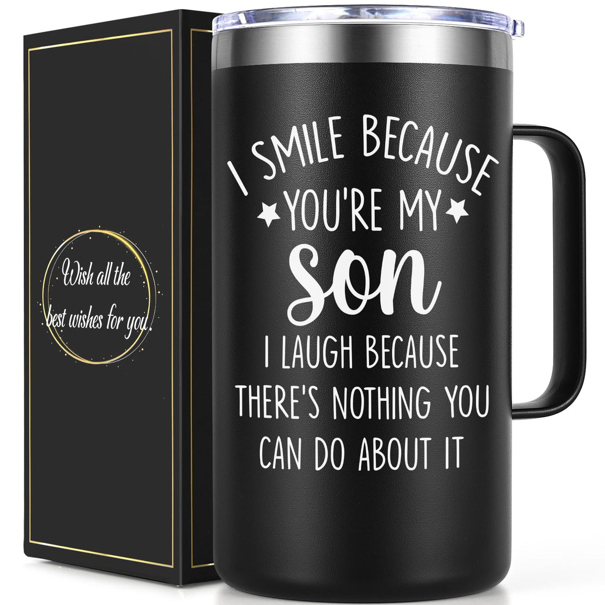 20oz Stainless Steel Insulated Coffee Mug U821