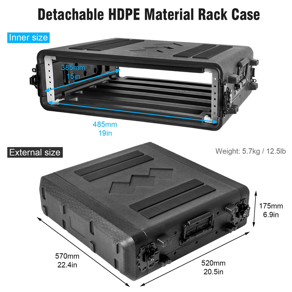 2U Rack Case 16" Depth R424357
