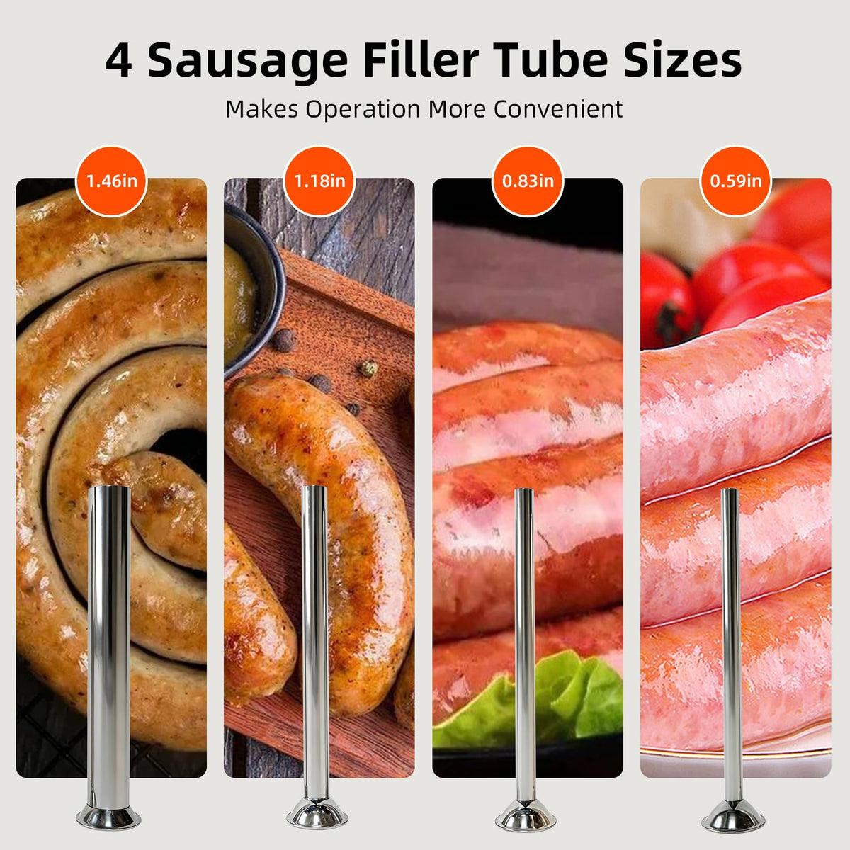 11LBS/5L Vertical Sausage Stuffer B46976