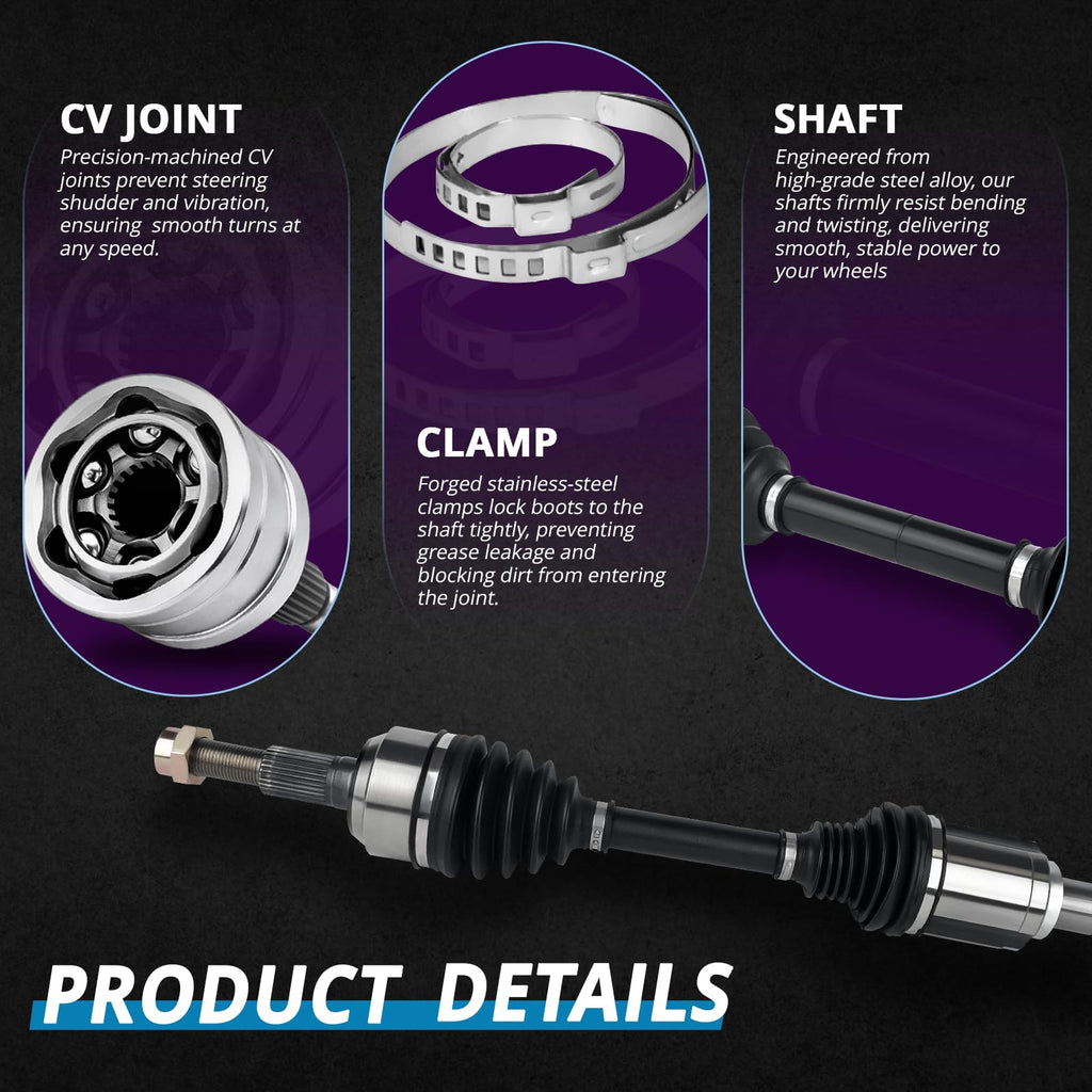 2.4L Front CV Axle Pair P232392