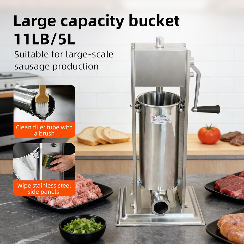11LBS/5L Vertical Sausage Stuffer B46976