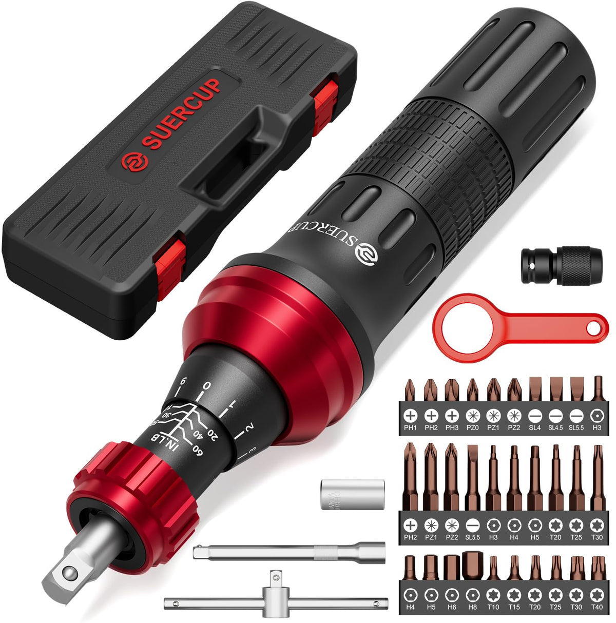 1/4" Torque Screwdriver 36 PCS Set O552459