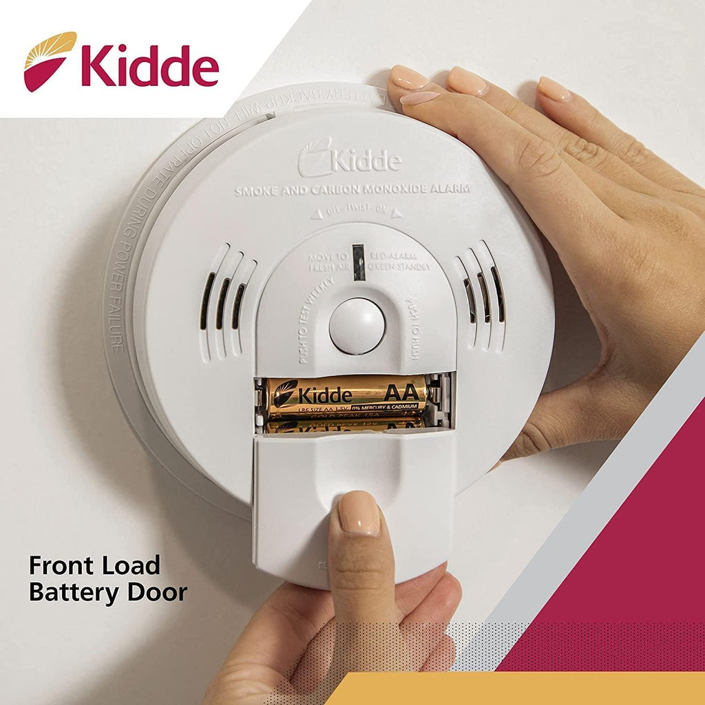 Hardwired Smoke & Carbon Monoxide Detector with Battery Backup, Pack of 2 S1962