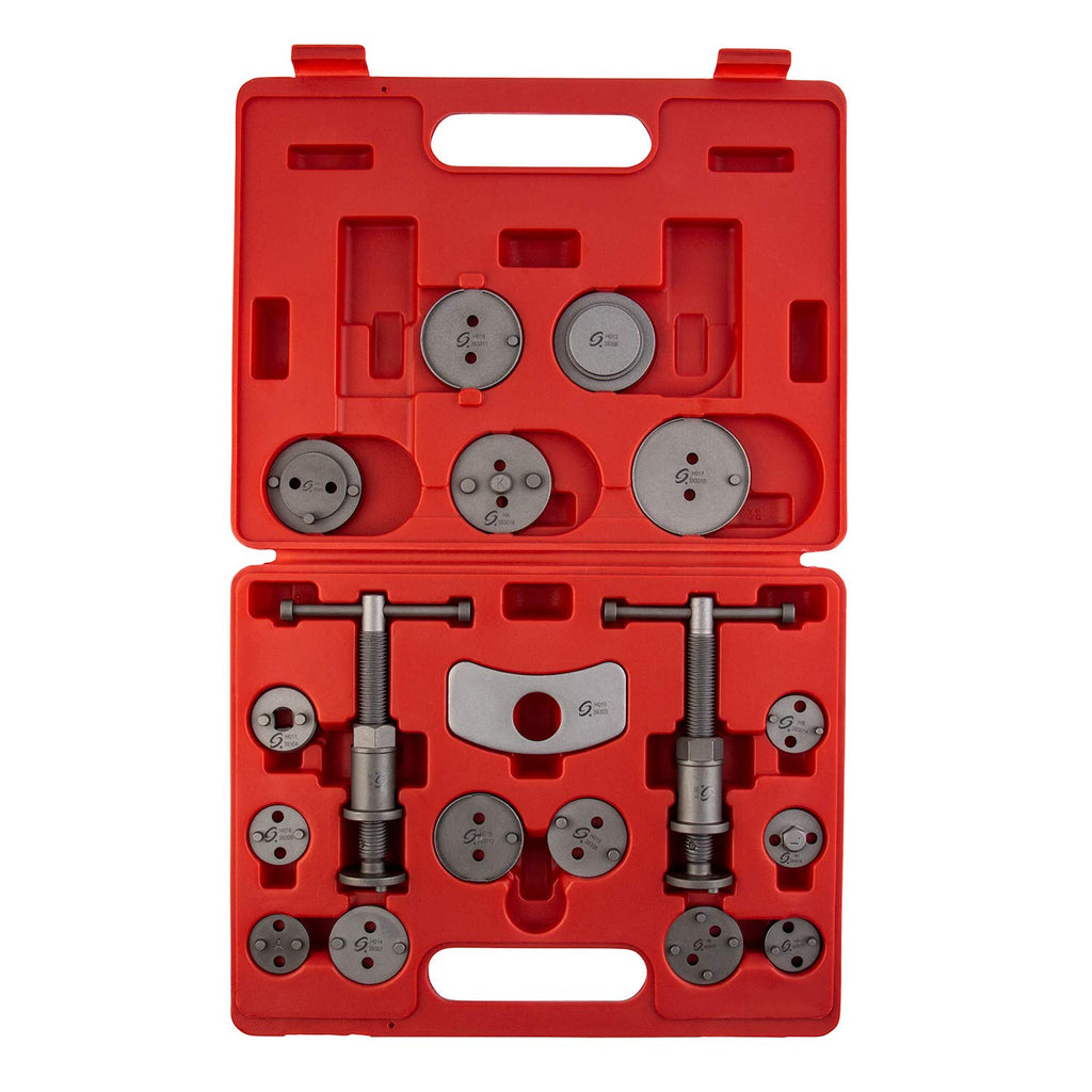 18-Piece Disc Brake Caliper Tool Set and Wind Back Kit W407061