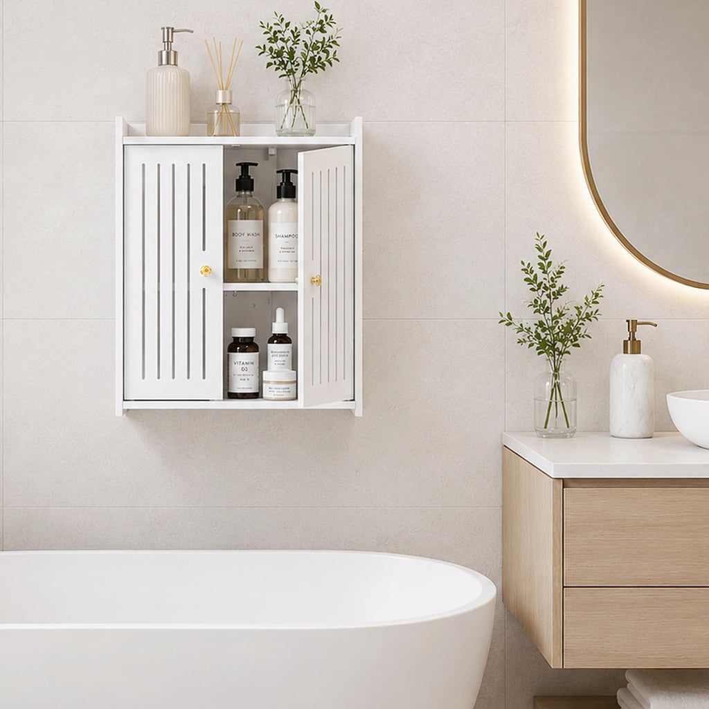 3-Tier Wall Bathroom Storage Cabinet M189297