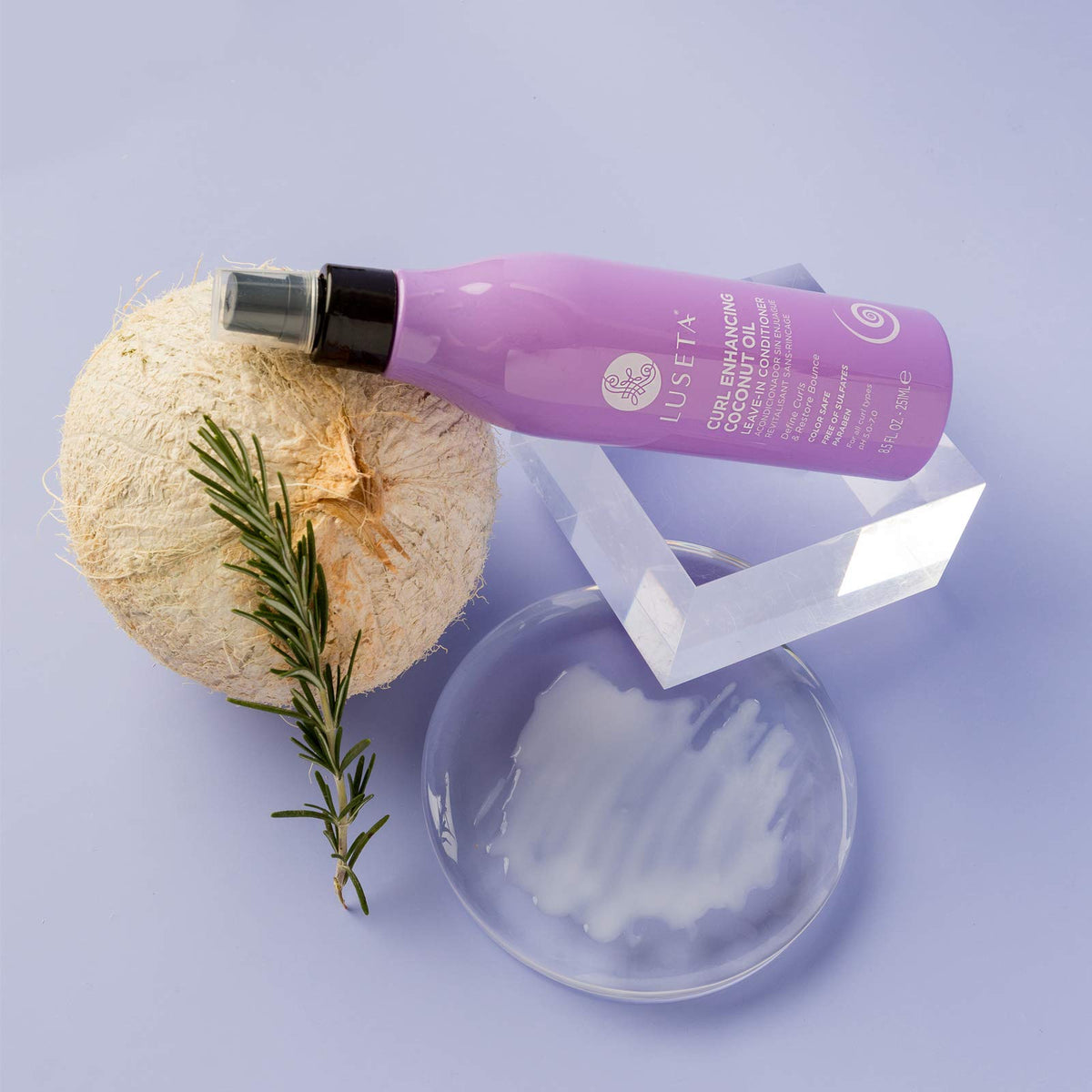 Coconut Oil Shampoo & Conditioner Set and Leave in Conditioner and Curly Hair Mask E49351