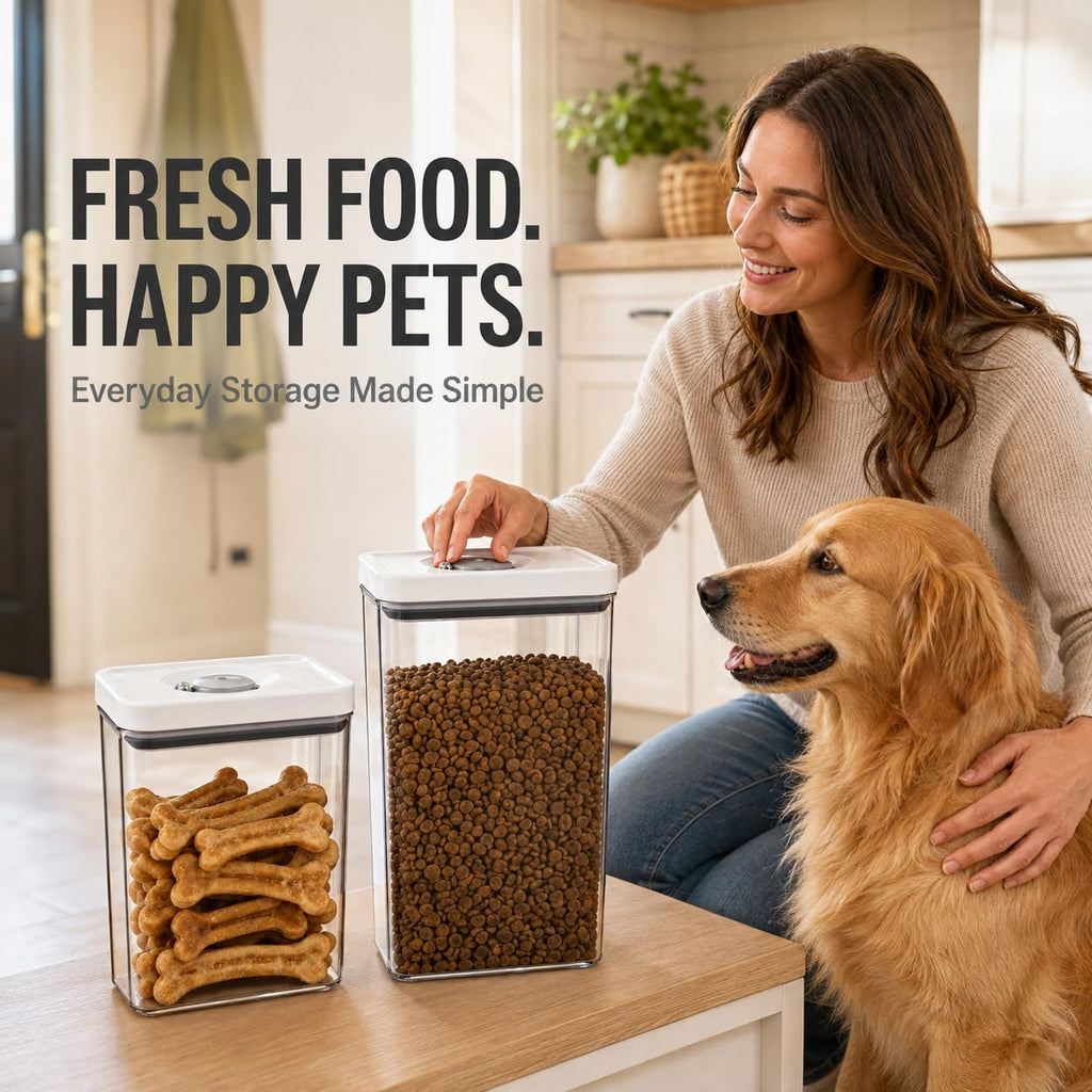 Dog and Cat Food Storage Containers 2-Pack Z559