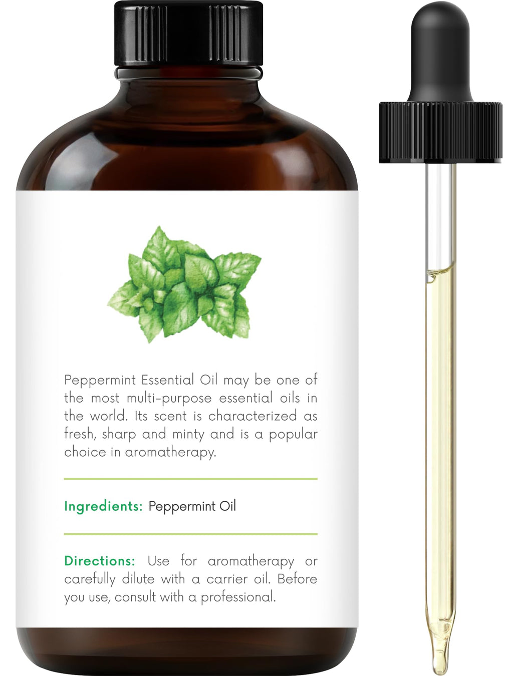 Lemon Peppermint Lavender Essential Oil Set 4 Fl. Oz O4983