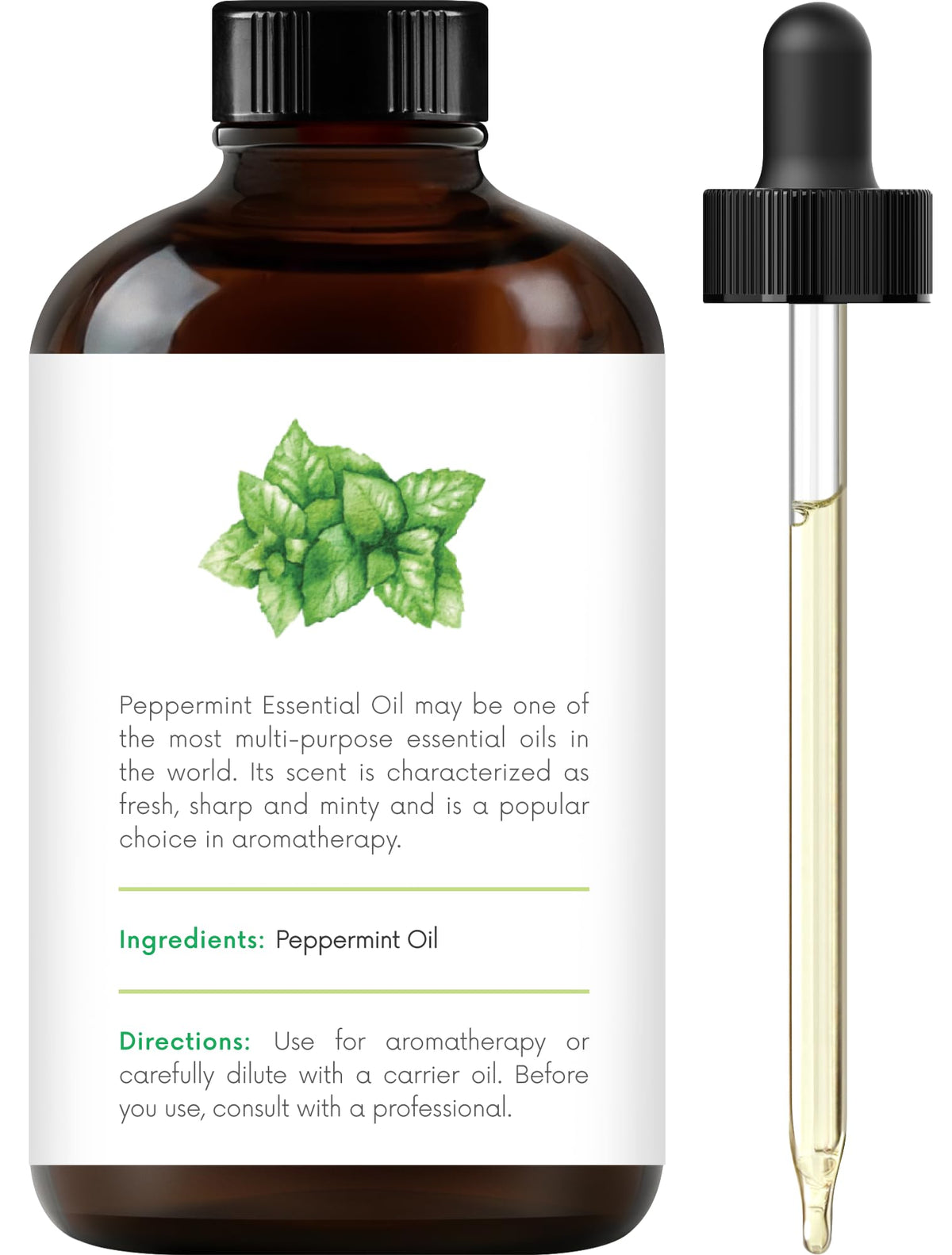 Lemon Peppermint Lavender Essential Oil Set 4 Fl. Oz O4983