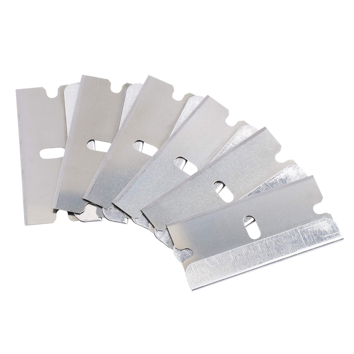 50 pcs Carbon Steel Flat Scraper Blades V914026
