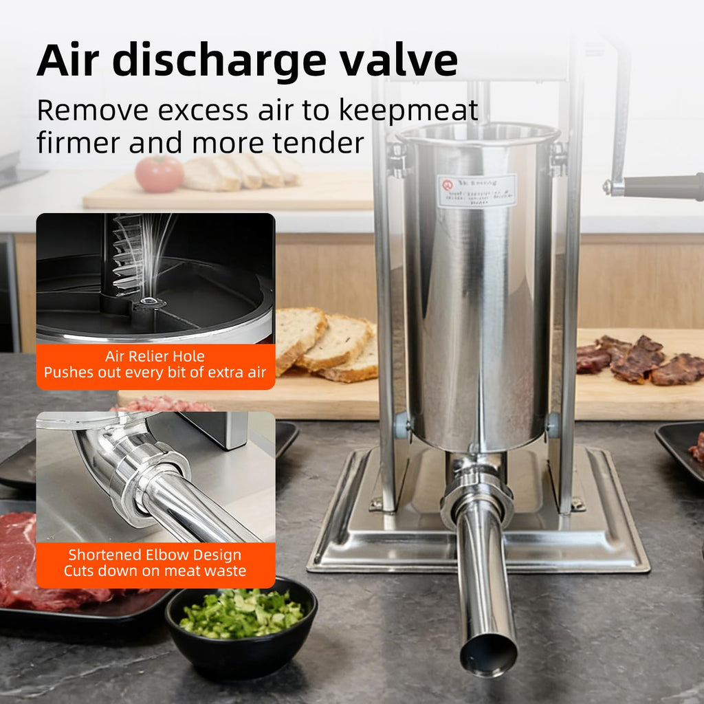 11LBS/5L Vertical Sausage Stuffer B46976