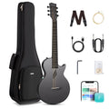 Carbon Fiber 35-Inch Smart Acoustic-Electric Travel Guitar P749