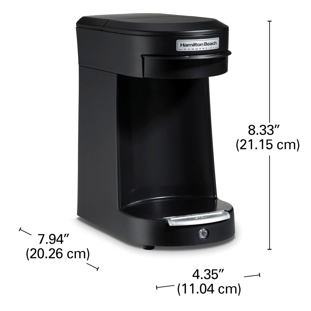 Black Single Serve Pod Coffeemaker T12313