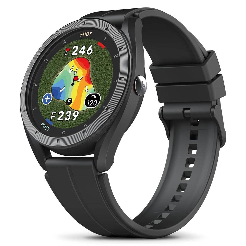 GPS Golf Watch with Green Undulation Slope Mode 1.2" Color Touchscreen P384963