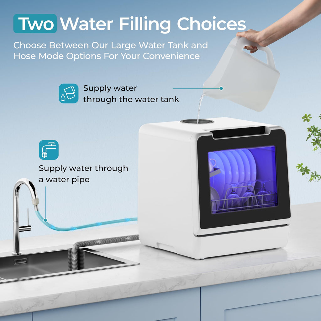 Countertop Dishwasher Portable with 5L Tank K96537