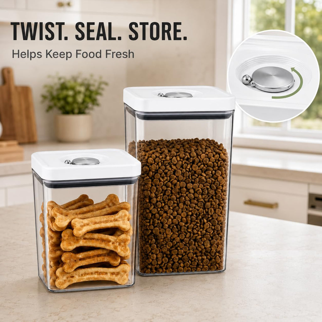 Dog and Cat Food Storage Containers 2-Pack Z559