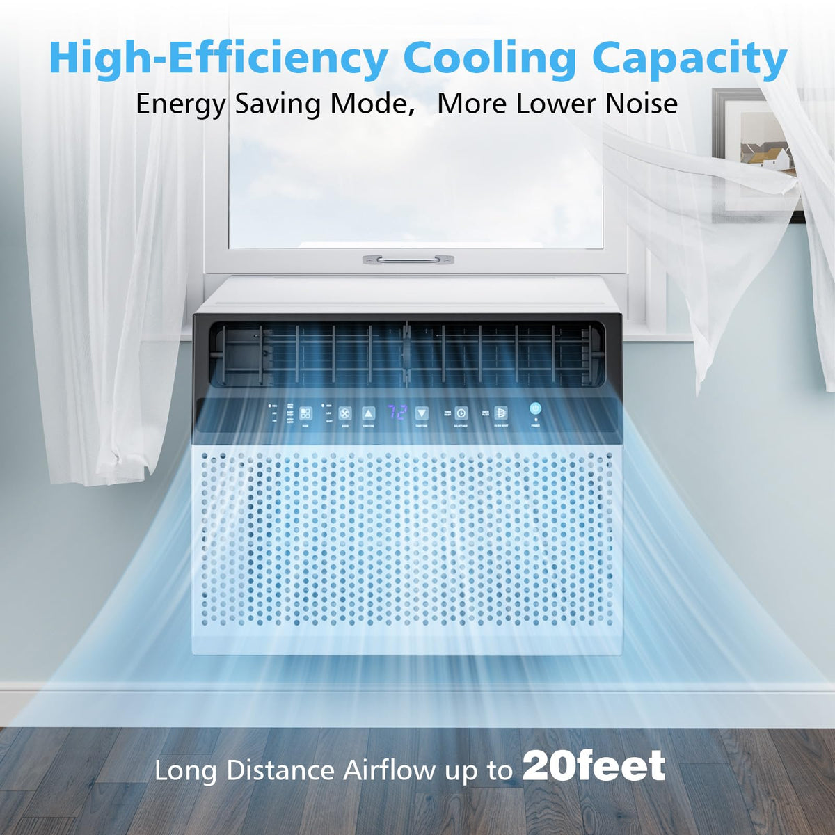 10000 BTU U-Shaped Window Air Conditioner U263