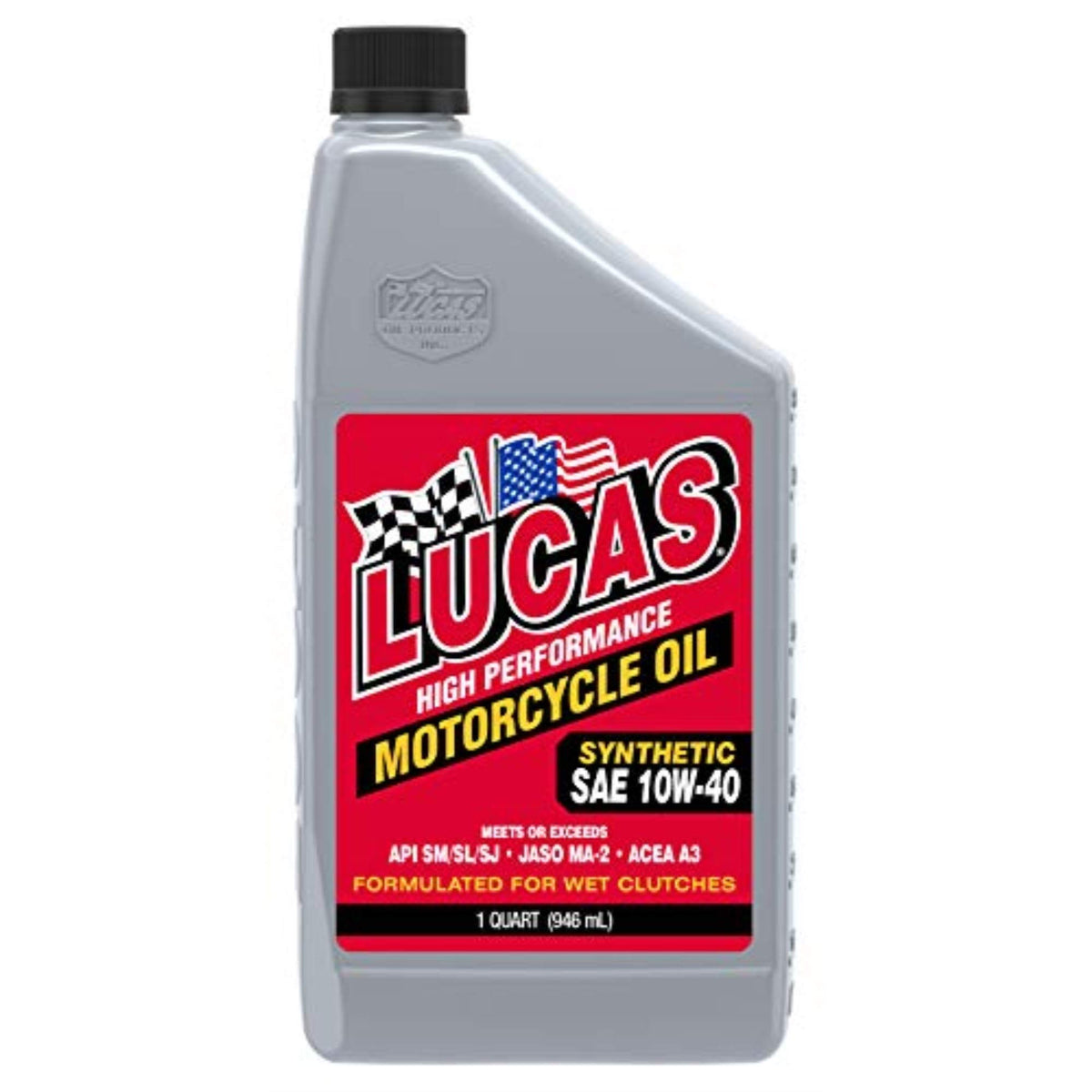 10W-40 Synthetic Motorcycle Oil 1 Quart R749407