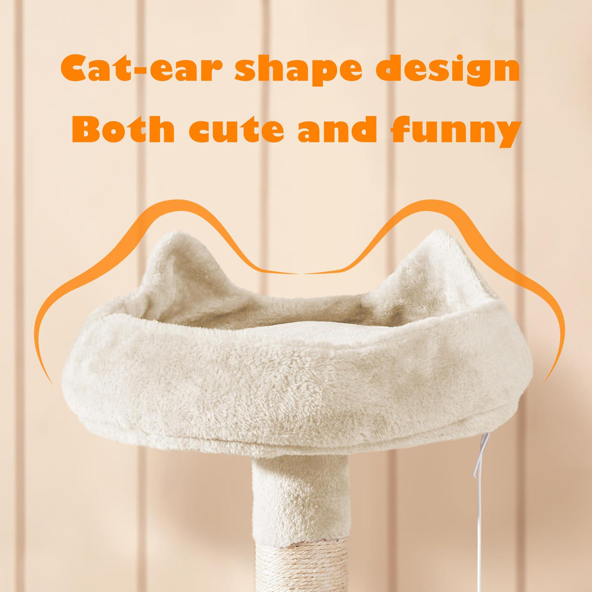 Beige 70.5in Multi-Level Cat Tree C2906